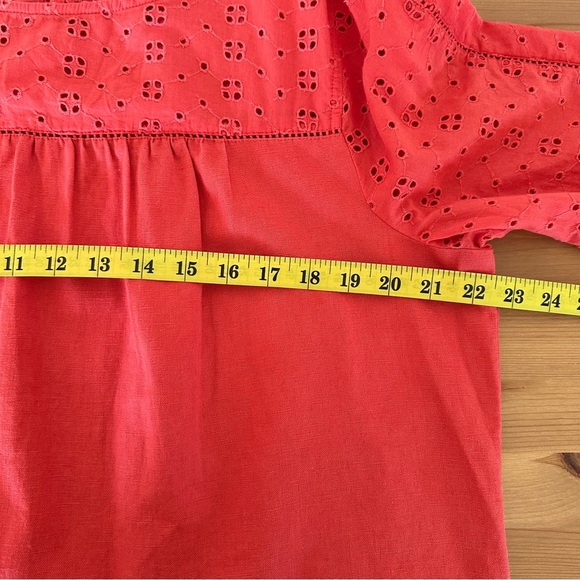 J.Crew Mercantile | Linen Blend Long Sleeve Blouse – Size L (NWT) - Picture 10 of 10